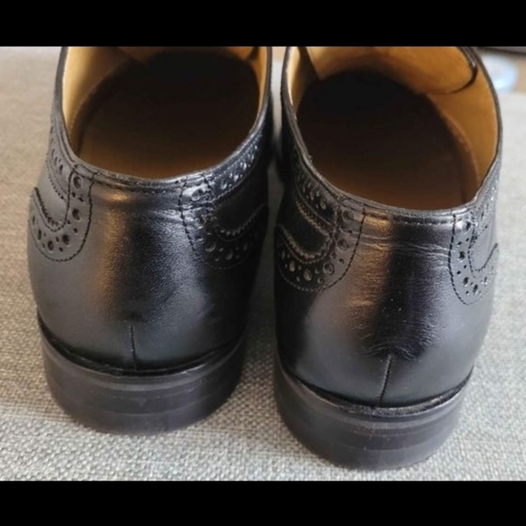Cole Haan Black Cambridge Wingtip Oxford Grand OS British Size 11 Dress C12915 - Picture 6 of 8